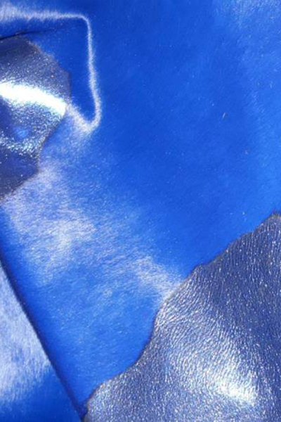 CAVALLINO WOOL SLIP METALLIC BLUE-BLUE